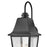Hinkley Lighting Kingston 2Lt Outdoor Wall Mount, Black/Clear Seedy
