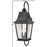 Hinkley Lighting Kingston 2Lt Outdoor Wall Mount, Black/Clear Seedy