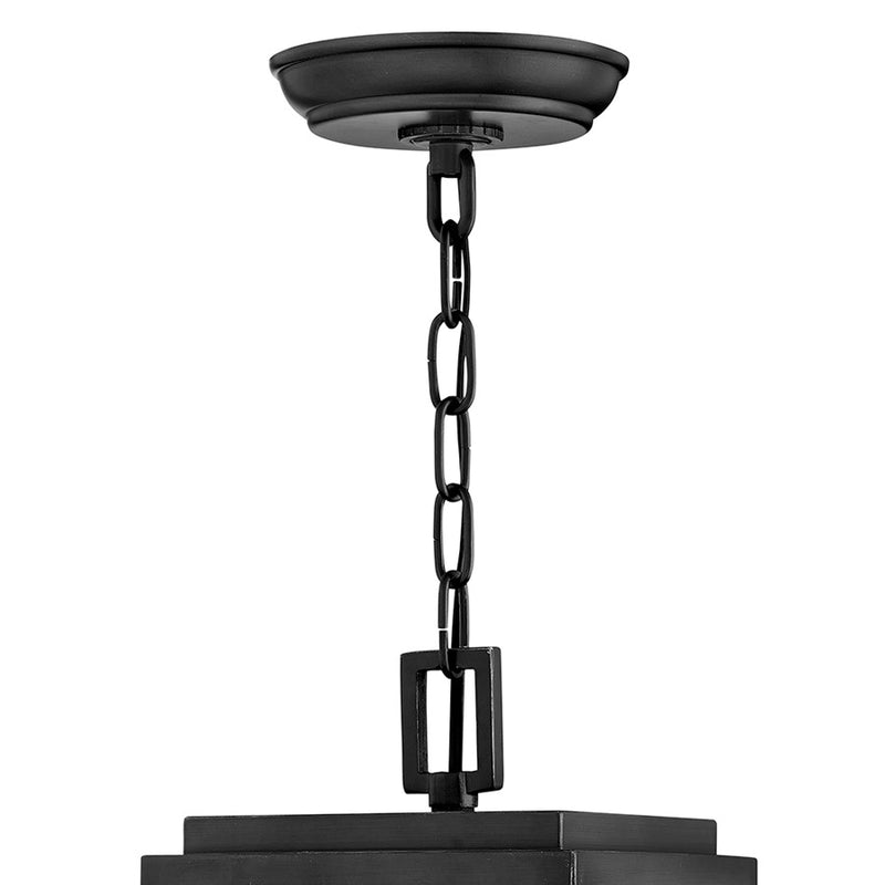 Hinkley Lighting Republic 1 Light Outdoor Hanging, Black
