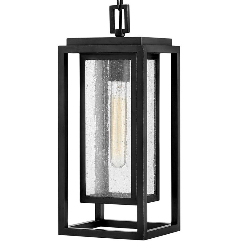 Hinkley Lighting Republic 1 Light Outdoor Hanging, Black