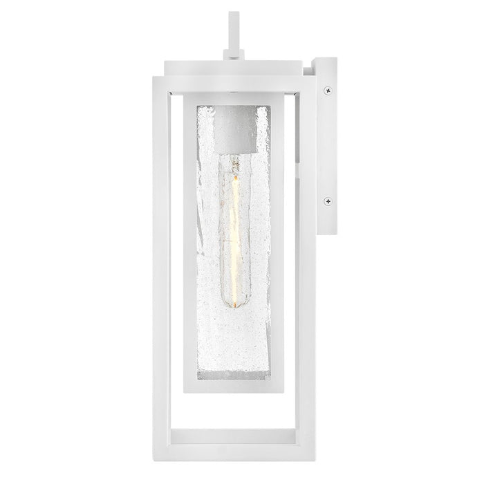 Hinkley Lighting Republic 1Lt Outdoor 16" Wall Mount, White/Clear Seedy