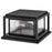 Hinkley Lighting Republic 2Lt Outdoor Pier Mount/8W, Black/Clear Seedy - 1008BK