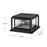 Hinkley Lighting Republic 2Lt Outdoor Pier Mount/8W, Black/Clear Seedy