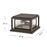 Hinkley Lighting Republic 2Lt Outdoor Pier Mount/8W, Bronze/Clear Seedy