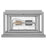 Hinkley Lighting Republic 2Lt Outdoor Pier Mount/8W, Nickel/Clear Seedy