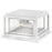 Hinkley Republic 2Lt Outdoor Pier Mount/3.5W, White/Clear Seedy - 1008TW-LV