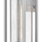 Hinkley Lighting Republic 1Lt Outdoor Wall Mount, Nickel/Clear Seedy