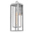 Hinkley Lighting Republic 1Lt Outdoor Wall Mount, Nickel/Clear Seedy