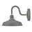Hinkley Foundry Classic 1Lt Outdoor Wall Mount, Dark Matte Grey
