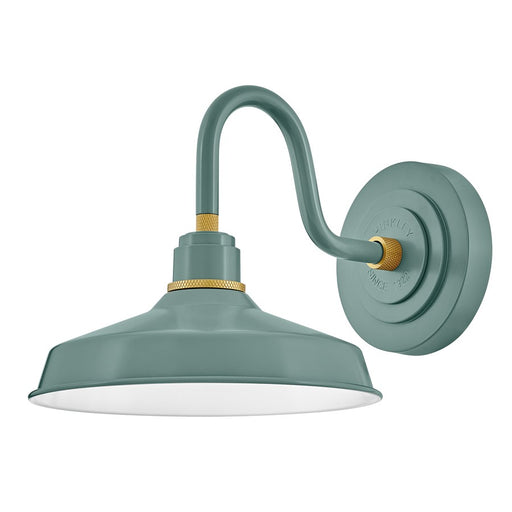Hinkley Lighting Foundry Classic 1Lt Outdoor Wall Mount, Sage Green