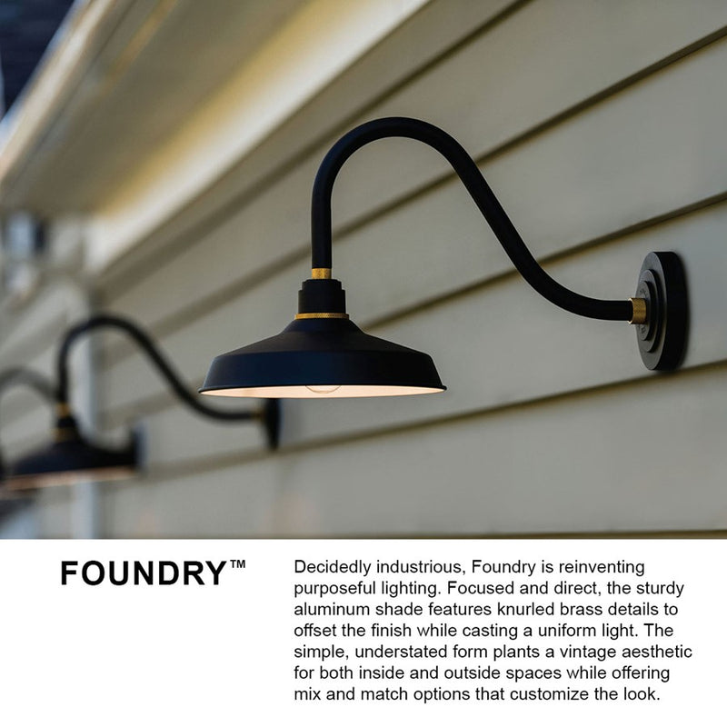 Hinkley Lighting 1 Light Foundry 22.75" Outdoor Wall
