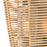 Hinkley Luca 1Lt 8" Outdoor Wall Sconce, Black/Natural/Clear Seedy