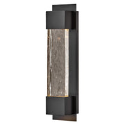 Hinkley Lighting Rune Outdoor 20" Wall Mount, Black/Clear - 10594BK