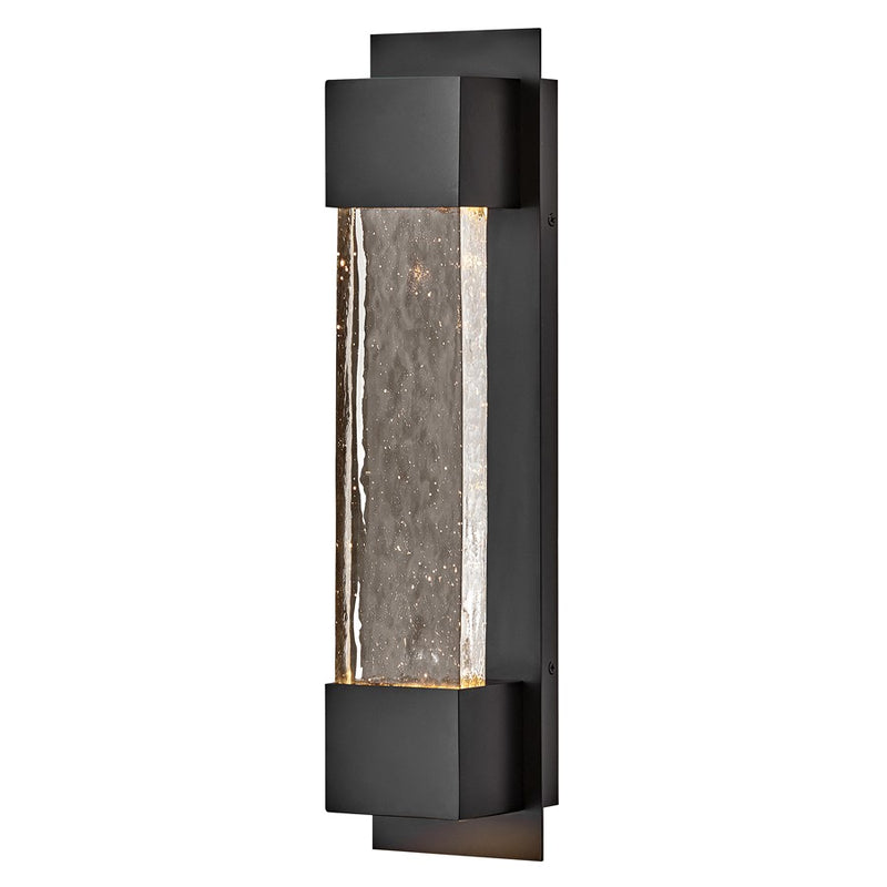 Hinkley Lighting Rune Outdoor 20" Wall Mount, Black/Clear - 10594BK