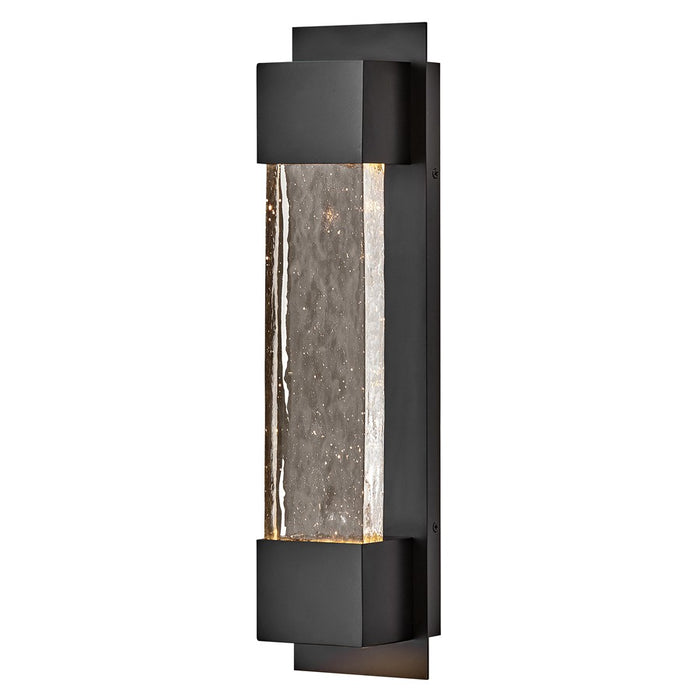 Hinkley Lighting Rune Outdoor 20" Wall Mount, Black/Clear - 10594BK