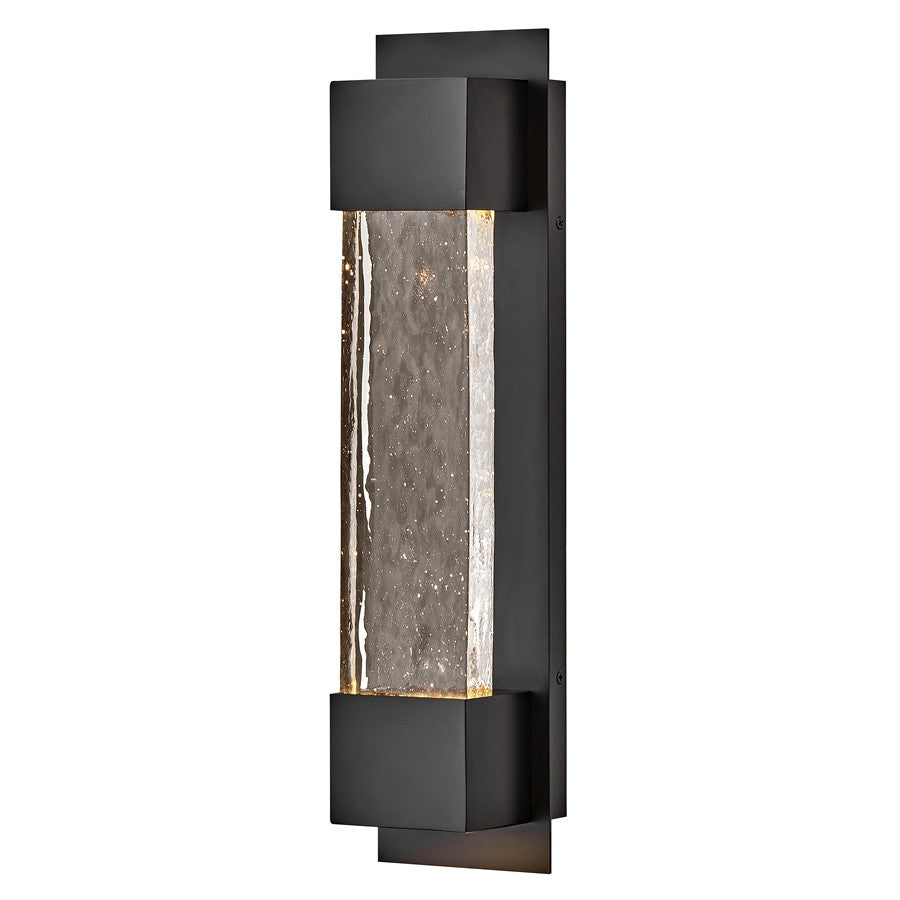 Hinkley Lighting Rune Outdoor 20" Wall Mount, Black/Clear - 10594BK