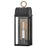 Hinkley Lighting Campbell 1 Light Outdoor Wall Mount, Black/Clear - 10660BK-BU