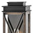 Hinkley Lighting Montecito Outdoor 1 Light Wall, Black/Clear