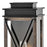 Hinkley Lighting Montecito Outdoor 1 Light Wall, Black/Clear