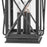 Hinkley Lighting Montecito 3 Light 18" Outdoor Pier Mount, Black
