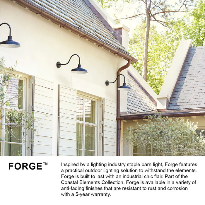 Hinkley Lighting Forge 1 Light Outdoor 16" Wall Mount