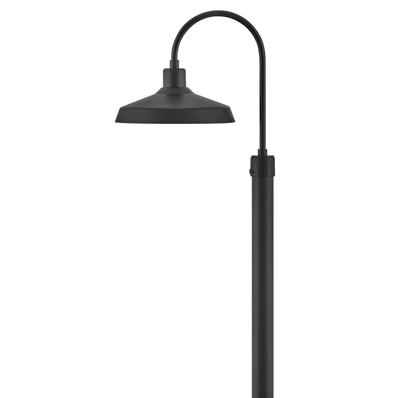 Hinkley Lighting Forge 1 Light Outdoor Wall Mount, Black