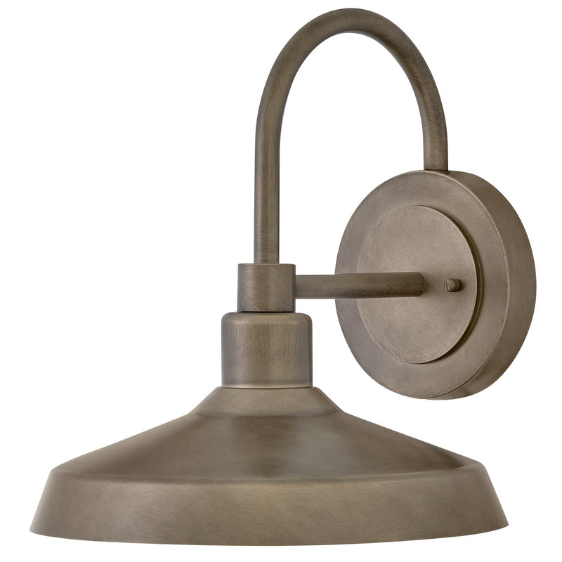 Hinkley Forge 1 Light 13" Outdoor Wall Mount, Burnished Bronze - 12075BU