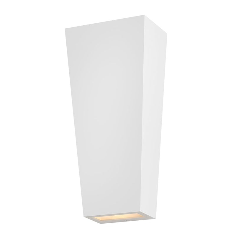Hinkley Lighting Cruz 2Lt Outdoor 17" Wall Mount, White/Etched Lens - 13024TW-LL