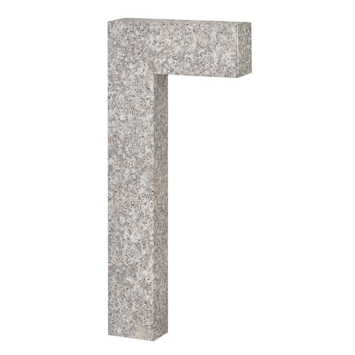 Hinkley Atlantis 1Lt 12V Sm.LED Path Light, Quarry Stone/Clear Etched