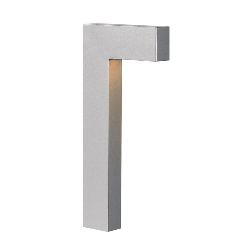 Hinkley Atlantis 15in 1-Light Landscape Path Light | Modern Satin Black Aluminum and Etched Lens | Outdoor Pathway & Garden Accent | 2 | Model 15014SK-LL