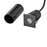 Hinkley Sparta Dot 3.5" LED Square Button Light, Steel Black/Clear Optic