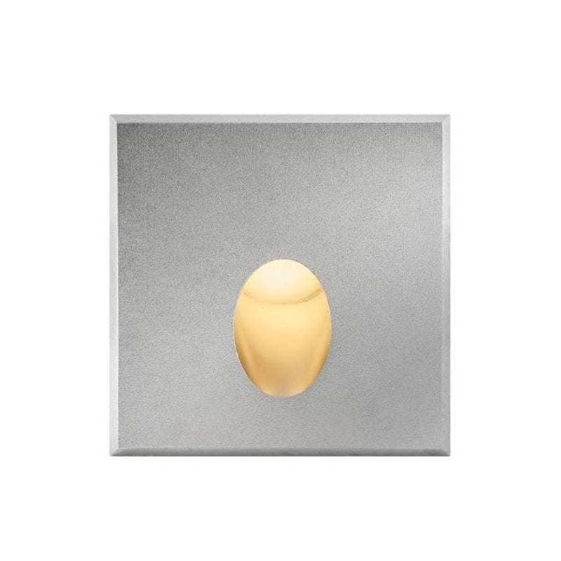 Hinkley Tilt Round 4W LED Landscape Wall Light | Modern Stainless Steel and Clear Glass | Outdoor Patio & Entryway Accent | 2.5 x 2.25 x | Model 15252SS