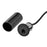 Hinkley Sparta Tilt LED Round Step/Wall Light, Steel Black/Clear