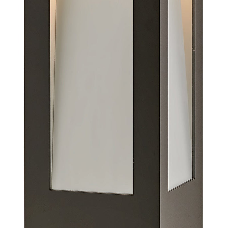 Hinkley Taper 36in LED Bollard | Modern Titanium Aluminum | Outdoor Path & Walkway Light | 2800 Lumens 3000K | Model 15288TT