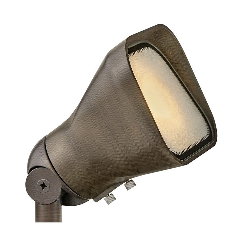 Hinkley Lumacore Spot Landscape Accent/30K, Bronze/Frosted Lens - 15300MZ-LMA30K