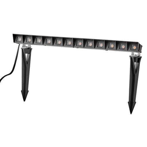 Hinkley Vestra 20" LED Spot Light, Antique Brushed Aluminum/Clear Lens