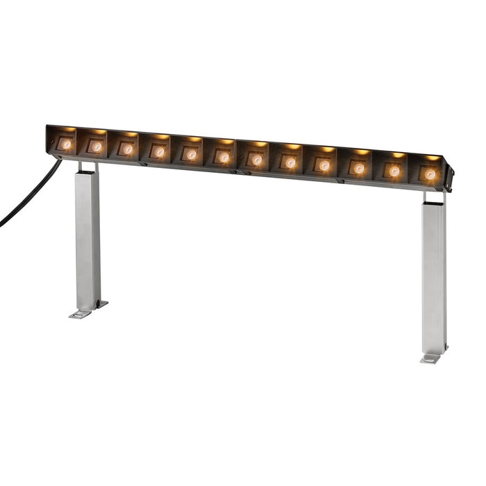 Hinkley Vestra 20" LED Spot Light, Antique Brushed Aluminum/Clear Lens