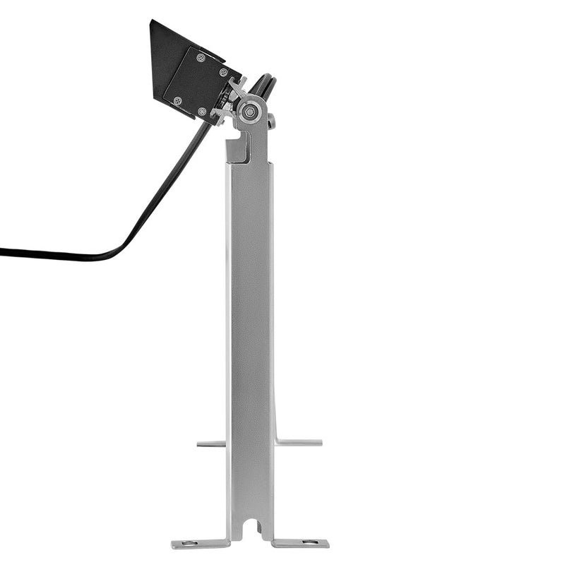 Hinkley Vestra 20in 12W LED Spot Light | Antique Brushed Aluminum and Clear Tempered Glass | Outdoor Wall Wash & Landscape Accent | 20 x | Model 15305AL
