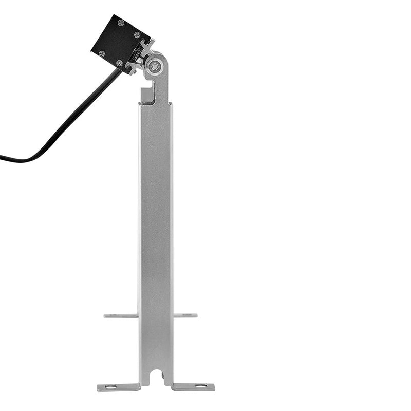 Hinkley Vestra 20in 12W LED Spot Light | Antique Brushed Aluminum and Clear Tempered Glass | Outdoor Wall Wash & Landscape Accent | 20 x | Model 15305AL
