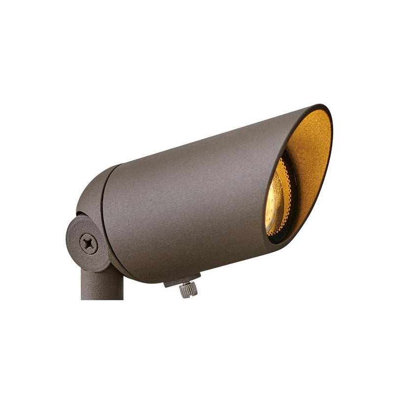 Hinkley Lumacore 1-Light LED Spot Light | Textured Brown Cast Aluminum with Clear Lens | Outdoor Landscape & Accent Lighting | 750 | Model 1536TXB-LMA30K