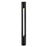 Hinkley Lighting Atlantis 1 Light 2" Bollard, Satin Black/Etched