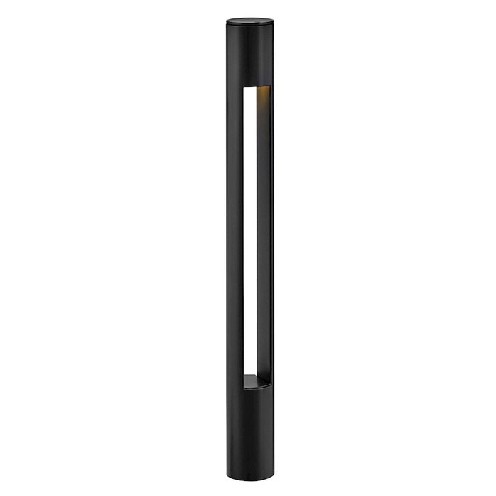 Hinkley Lighting Atlantis 1 Light 2" Bollard, Satin Black/Etched