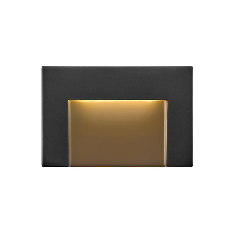 Hinkley Lighting Taper 1 Light Deck Sconce, 12V, Black/Etched