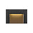 Hinkley Lighting Taper 1 Light Deck Sconce, 12V, Black/Etched