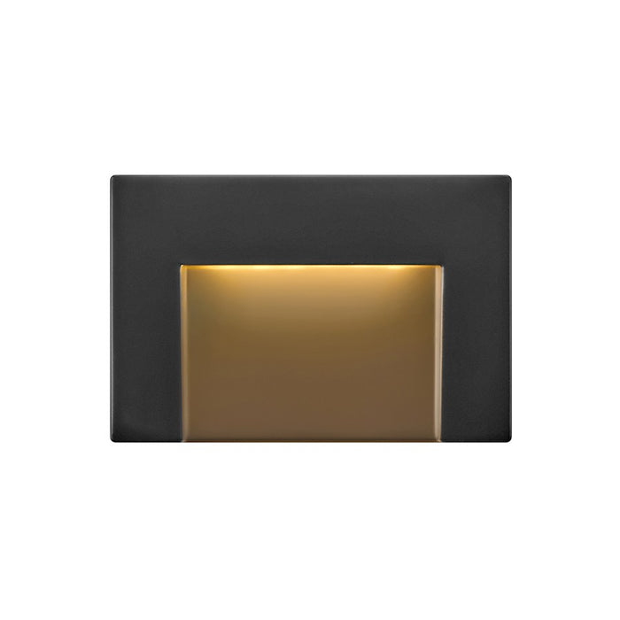 Hinkley Lighting Taper 1 Light Deck Sconce, 12V, Black/Etched
