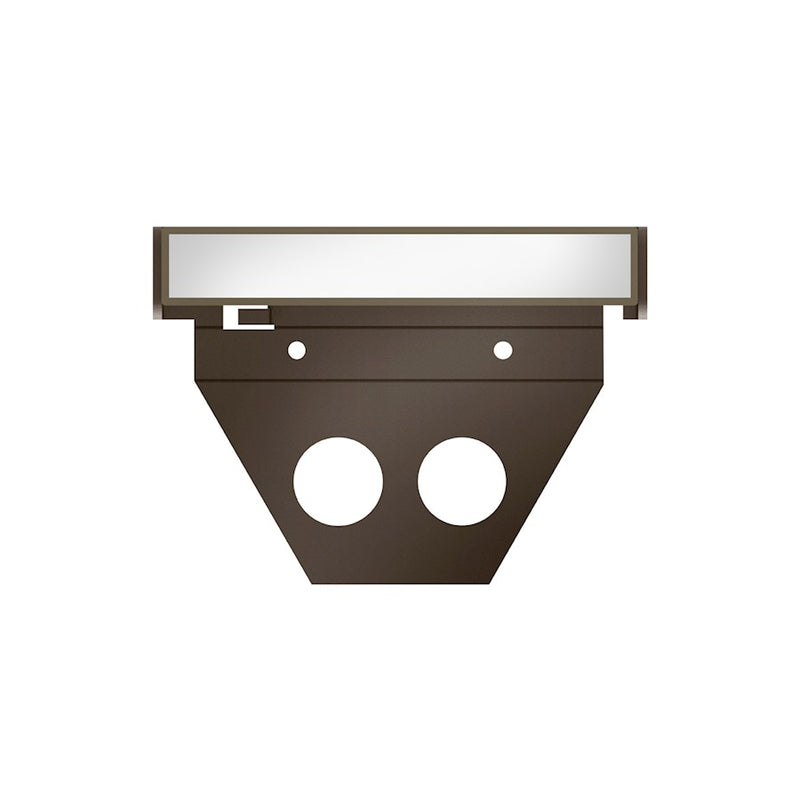 Hinkley Bravo 3in LED Landscape Light | Traditional Matte Bronze Brass | Walkway & Garden Accent | 140 Lumens 2700K | Model 15556MZ