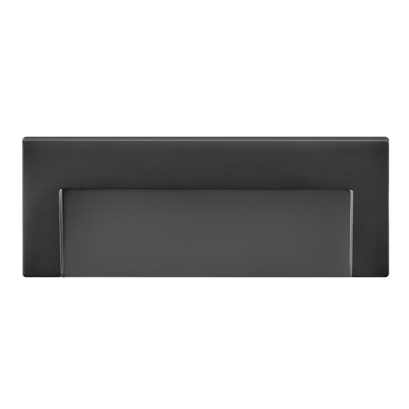 Hinkley Lighting Taper 1 Light Deck Sconce, 12V, Black/Etched