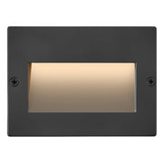 Hinkley Taper Landscape Deck/Patio, Matte Black Stainless/Etched Lens - 1563MBS