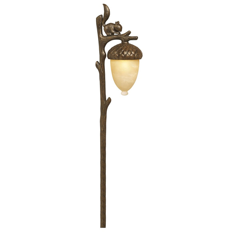 Hinkley Squirrel 25in Path Light | Traditional Regency Bronze Cast Aluminum | Landscape & Walkway Accent | 250 Lumens 2700K 2.5W LED | Model 1568RB-LL