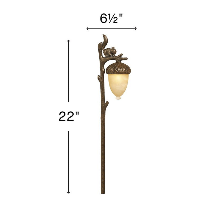 Hinkley Lighting Squirrel Path Light, Regency Bronze